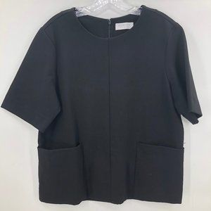 Like New Everlane black s/s top